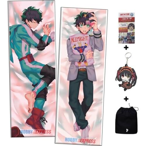 Hobby Express Deku Izuku Midoriya BNHA Anime Dakimakura Japanese Hugging Body Pillow Cover ADP75036