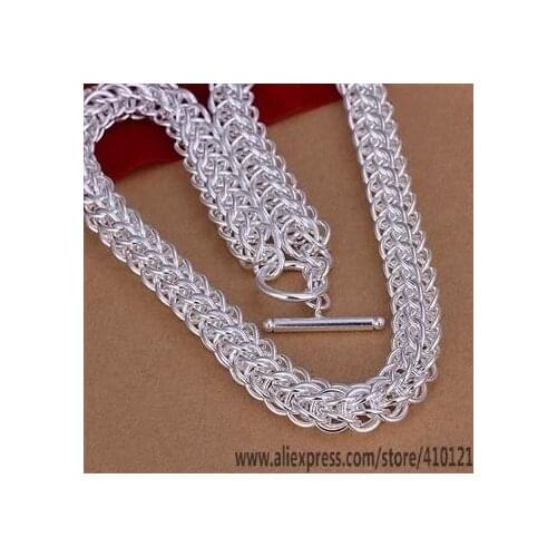 N139 Lucky Charm Silver Color Pendants For Women Jewelry Necklace Girl Lady Accessories Fashion Round To Necklace /dfmalw