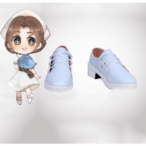 Game Identity V Cosplay Shoes Boots Doctor Emily Dyer Cosplay Shoes Halloween Party Cosplay Costumes Daily Leisure Shoes