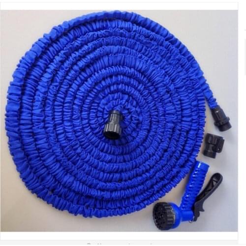 Garden hose magic water hose watering hose flexible expandable reels hose for watering connector Blue Green 25-200FT