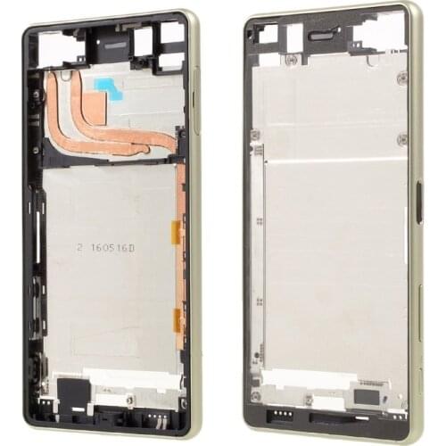 Middle Frame Cover Housing Replacement for Xperia X Performance Black Silver Rose Gold Lime Gold
