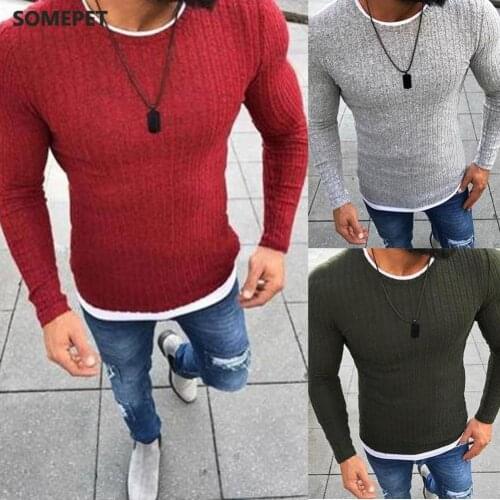 Somepet Men's Long T-shirts