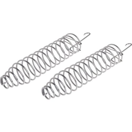 Spiral Birds Feeder, Millet Treat Fruit Holder for Parrot - Stainless Steel