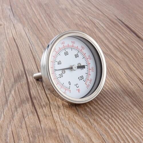 New Stainless Steel BBQ Thermometer Industrial Thermometer For A Moonshine Still Condenser Brew Pot Temperature Instruments New