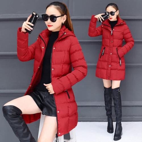 Winter Jacket Women Down Cotton Parka Long Coat Plus Size Korean Thick Woman Coats and Jackets Parkas Mujer 2020 KJ779