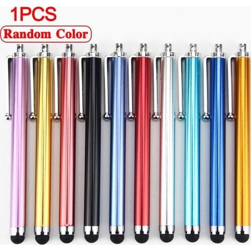 1Pcs Metal Capactive Stylus Pen Screen Pens For Tablet PC For All Capacitive Screen Stylus Pen With Pen Clip