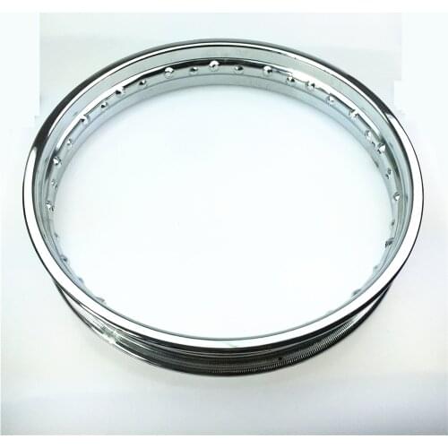 1pcs Motorcycle Wheel Rim 2.15x17 Inch / 2.15x18 Inch 1.85x17 / 18 Steel Ring 1.4X21 36 Holes 1.4/1.6/1.85/2.15/2.50/3.00x15x16