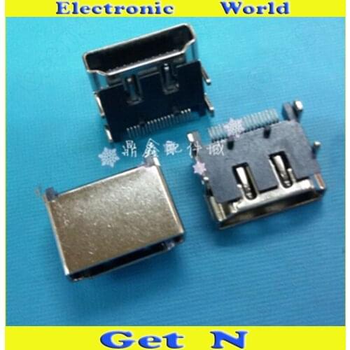 5pcs-300pcs Commun HD HDMI-compatible-compatible Female Connectors 19Pins Jacks for PC Motherboard Interface