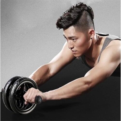 AB Wheels Roller Stretch Elastic Abdominal Resistance Pull Rope Tool AB Roller For Abdominal Muscle Trainer Exercise