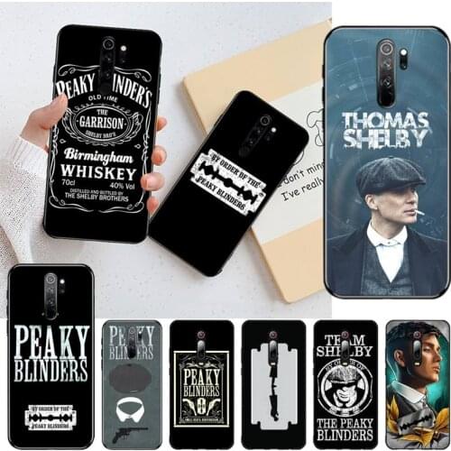 Peaky Blinders Cross Logo Phone Case for Redmi 9A 8A 7 6 6A Note 9 8 8T Pro Max Redmi 9 K20 K30 Pro