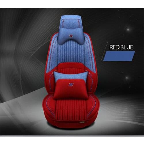 Custom fiber linen Car seat cover Car Seat Cushions Car pad Car Styling For Benz A B180 C200 E260 CL CLA G GLK300 ML S350/400 cl