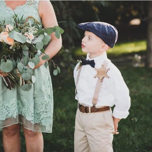 Ring Security Wood Badge, Wedding Signs, Ring Bearer Sign, Ring Bearer Badge, Ring Bearer Gift, Fun Wedding Signs, Ring Badge