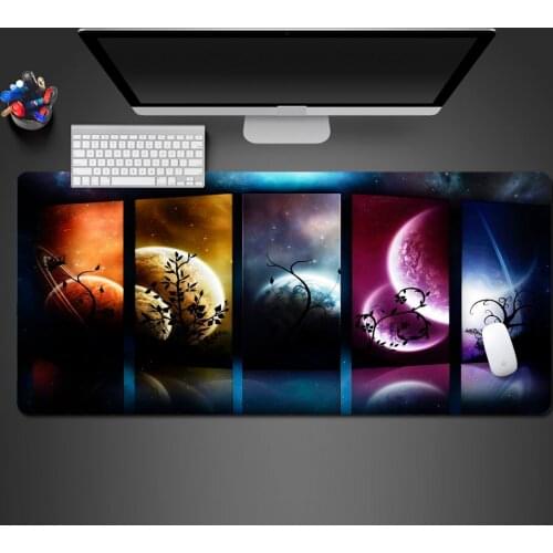 Four Seasons Star Creative Mouse Pad High Quality Gamers Large Game Pads Home Computer Keyboard Mousepad Colors Gaming Mouse Pad