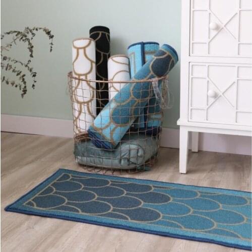 Modern Scale Printed Living Room Area Rug Anti-slip Kilim Carpet Childrens Rugs for Room Absorbent Kitchen Mats