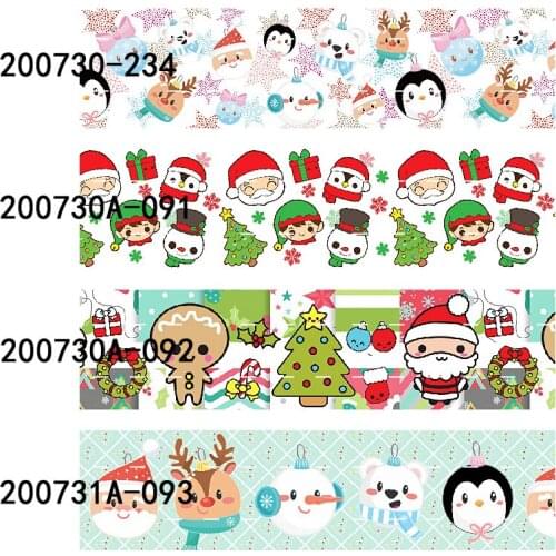 50 yards/lot) New arrival 22mm 25mm 38mm Christmas gift packing ribbon