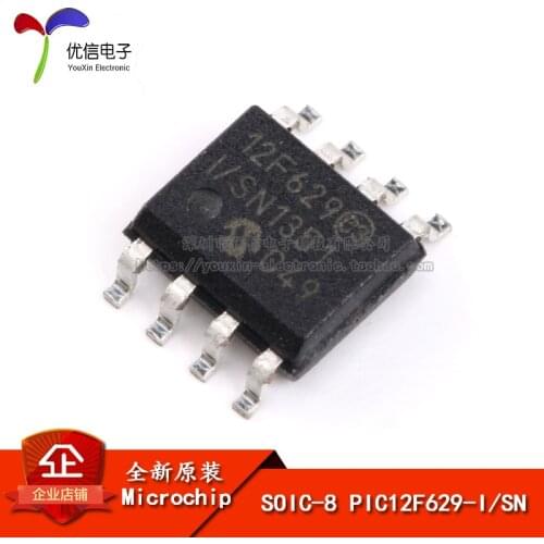 Original genuine chip PIC12F629-I/SN SOIC-8 chip 8 bit flash microcontroller