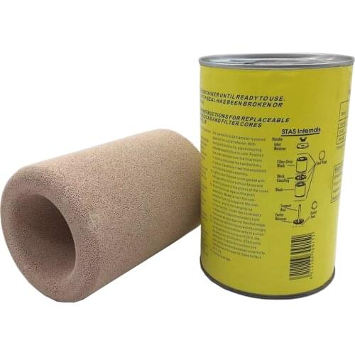 Universal replacement cores & filter cores is for use in demountable filter drier shells and similar competitve taks-apart ones