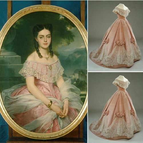 19 Century Civil War Southern Belle Gown evening Dress/Victorian Lolita dresses/scarlett dress US6-26 SC-808