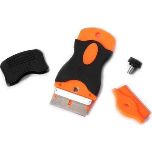 High qualityPlastic Car Sticker Remover Edge Blade Razor Scraper Set Window Spatula Tools