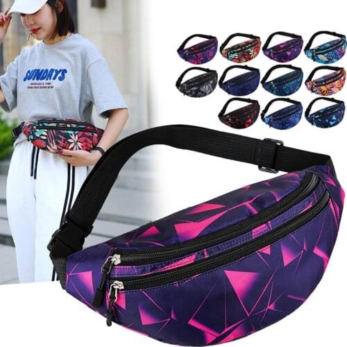 Women Fashion Waist Pack Casual Crossbody Chest Bags Unisex Bag Travel Belt Bag Female Sport Purse Pocket Phone pouch Holder