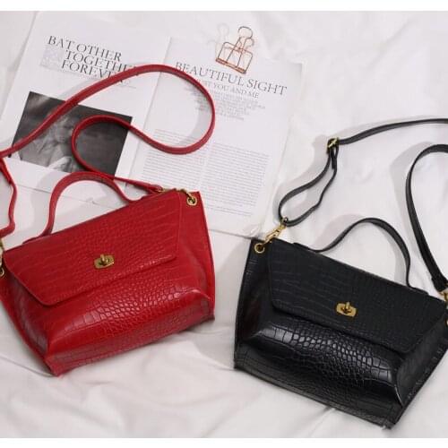 2019 fashion womens shoulder bag high quality PU winter messenger bag business paper bag lady handbag discount new girl bags