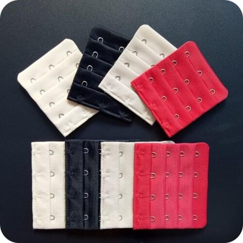 4pcs Women Bra Strap Extender 4 Rows 4 Hooks Bra Extenders Underwear Clasp Strap Female Intimates Accessories