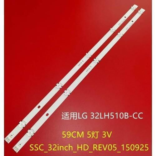 10PCSLED Backlight Strip 5 Lamp for LG Innotek 32LH510U HD_LF51 32inch CSP 32lh519u 32LH513U 32LH515B 32LH516A 32LH517A 32LH518A