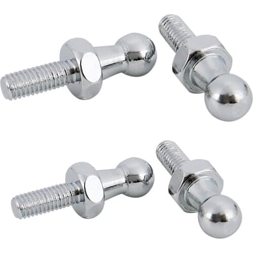 2x 10mm BALL STUD BOLT for Gas Struts Ball Ended Bolt Bonnet