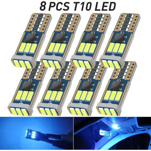 Canbus T10 W5W 194 168 Car Led Bulb Interior Light For SEAT Leon 1 2 3 MK3 FR Cordoba Ibiza Arosa Alhambra Altea Exeo Toledo