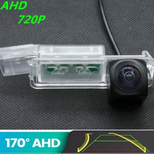 AHD 720P Trajectory Fisheye Car Rear View Camera For Volkswagen VW Golf 5 Golf V Golf 7 Passat CC For SEAT Ibiza Vehicle Camera