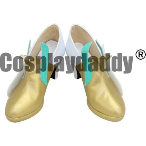 LOL Star Guardian Soraka the Starchild Game Cosplay High Heel Shoes Boots X002