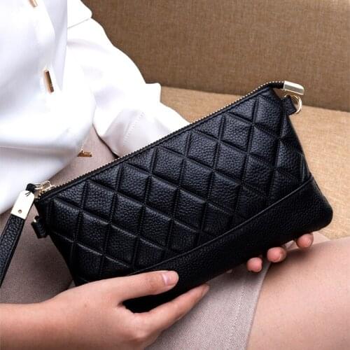 Genuine Leather Small Ladies Crossbody Bags For Women Clutch Bag Female Fashion Shoulder Messenger Bags Luxury Purse and Handbag