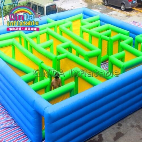 Customize size inflatable maze pluzzle, inflatable maze haunted for sale