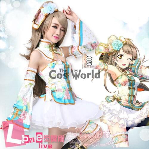 Love Live China Girl Minami Kotori Chinoiserie Cheongsam Outfit Anime Customize Cosplay Costumes