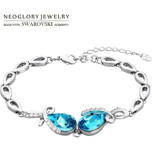 Синие браслеты NEOGLORY China At AliExpress