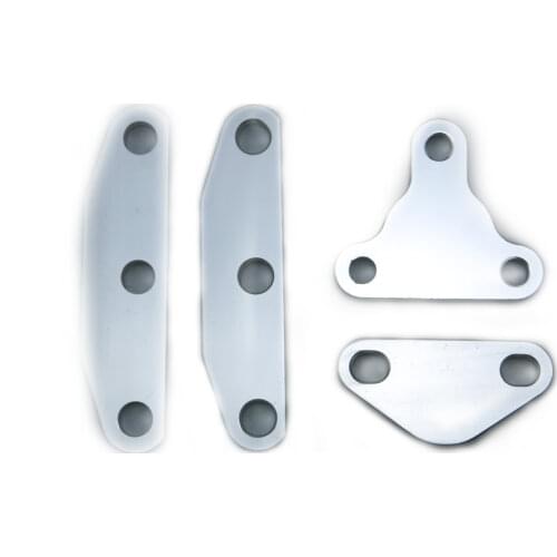 One Set For EGR Smog Delete Exhaust Intake Gaskets Aluminum Alloy Block Off Plate Kit For Toyota 20r 22r 22re 22ret Engine