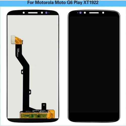 For Motorola Moto G6 Play LCD Display Touch Screen Panel for XT1922 Mobile Phone Lcds Digitizer Assembly Replacement Parts 5.7"