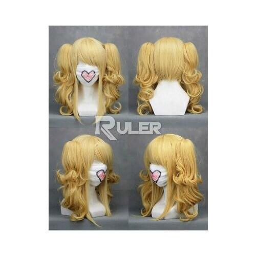 Anime Black Butler Elizabeth lolita Cosplay Wig +2Clip on Ponytail COS