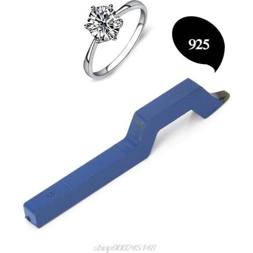 Steel Curved Stamp Tool Jewelry Ring Marking Punch Ring Bracelet Watch For 925 A02 21 Dropship