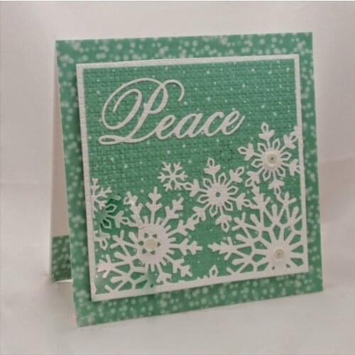 Word Peace Metal Cutting Dies Stencils DIY Scrapbooking Album Paper Cards Craft Decoration Embossing Word Dies