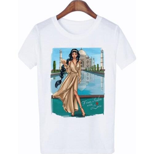 2020 New T-shirt Women Poleras Mujer De Moda White Top Female T Shirts 90s Harajuku Fashion O-neck Streetwear Tees Clothes