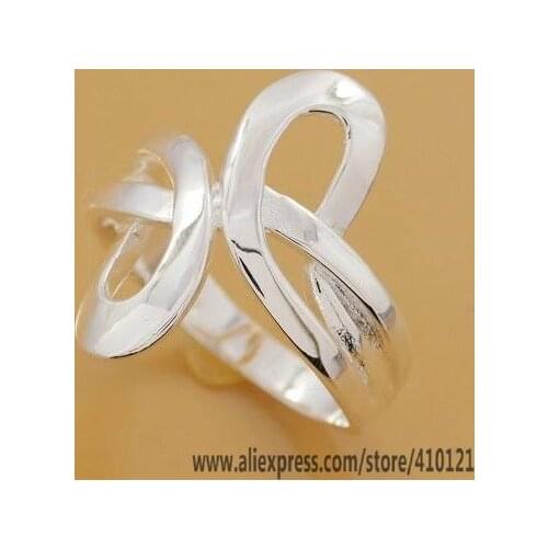 R206 Lucky Charm Silver Color Rings For Women Fashion Jewelry Wholesale Women Accessorie Fashion Rings/dwpamnwa Erlanisa