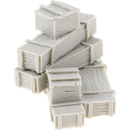 1/35 Resin Ammunition Crate/Container 6 for WWII Scenery Layout Unpainted