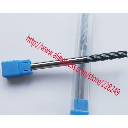 1pc D6*40*D6*150L HRC45 4 Flutes Flat Square Tungsten Solide Carbide End Mills For CNC Milling Tools