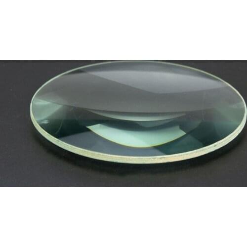 1pc 100mm Diameter Optical Glass Focal Length 320mm Double Convex Glass Lens for DIY Projector