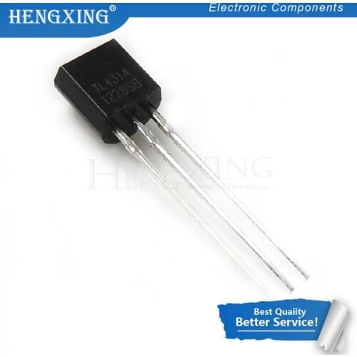 50pcs/lot TL431A TL431 TO-92 Voltage References 2.5-36V Prog Adjust new original In Stock