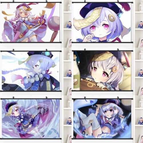 Diamond Mosaic Anime Game Diamond Painting Genshin Impact Cross Stitch Kits Embroidery Full Square Kids Room Decoration