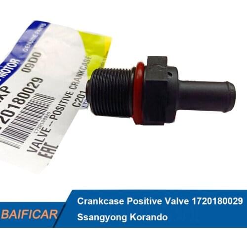 Baificar Brand New Genuine Crankcase Positive Valve 1720180029 For Ssangyong Korando