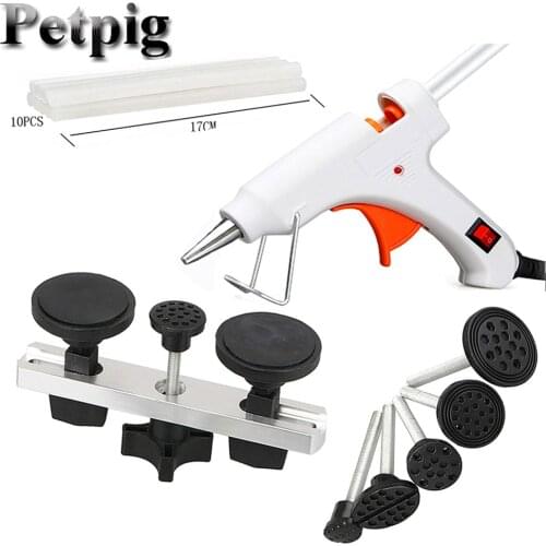 Paintless Car Dent Repair Tool Set Auto Dent Puller Suction Cup Car Body Dent Damage Repair Hand Tool Pulling Bridge
