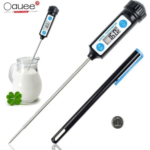 Electronic Digital Food Thermometer For Cake Candy Fry BBQ Food Meat Temperature Household Thermometers with Long Probe